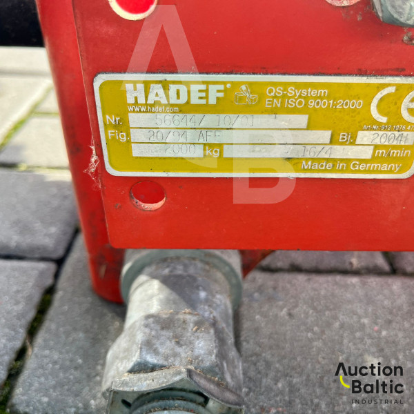 Hadef 20/94 AFE + Gedi Typ 620