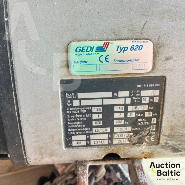 Hadef 20/94 AFE + Gedi Typ 620