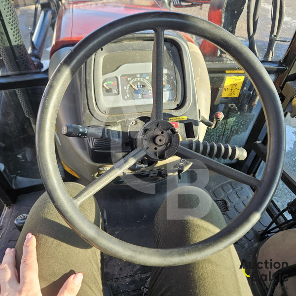 Case IH JX 80 + Stoll Robust F10