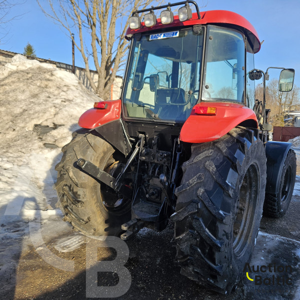 Case IH JX 80 + Stoll Robust F10