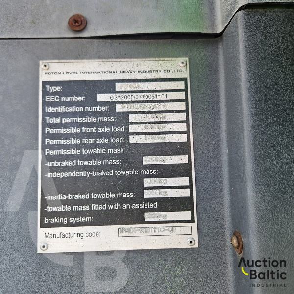 Foton Europard FT404 + front loader + mower