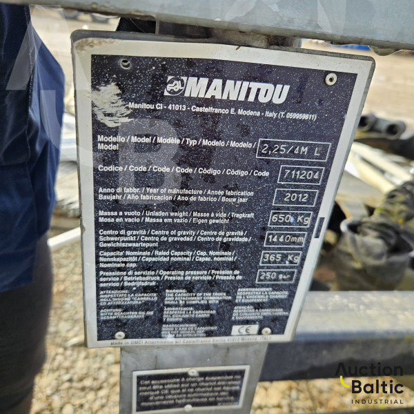 Manitou 2,25/4 M L