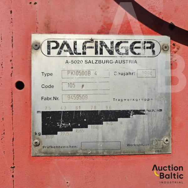 Palfinger PK 10500B 4