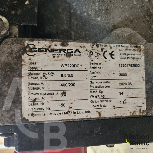 Generga WP220DCH