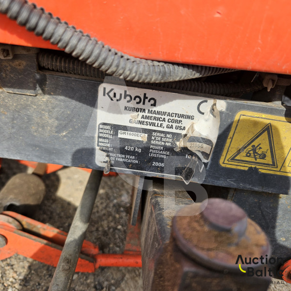 Kubota GR 1600 II