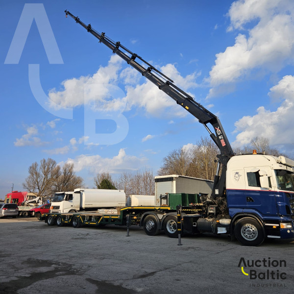 Scania R400 + Broshuis 31N5-EU+Hiab 377 E-8 Hipro