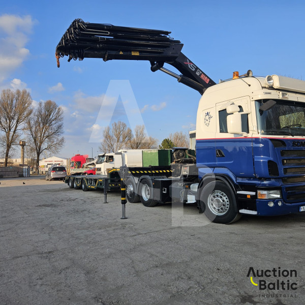 Scania R400 + Broshuis 31N5-EU+Hiab 377 E-8 Hipro