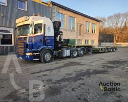 Scania R400 + Broshuis 31N5-EU+Hiab 377 E-8 Hipro