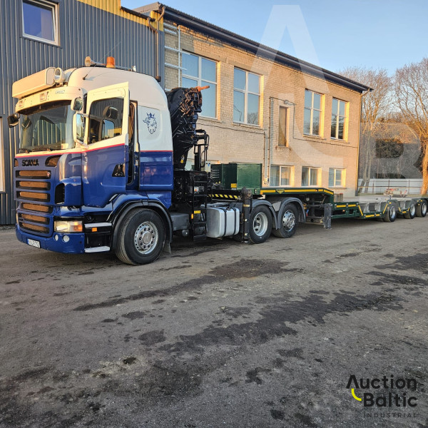 Scania R400 + Broshuis 31N5-EU+Hiab 377 E-8 Hipro