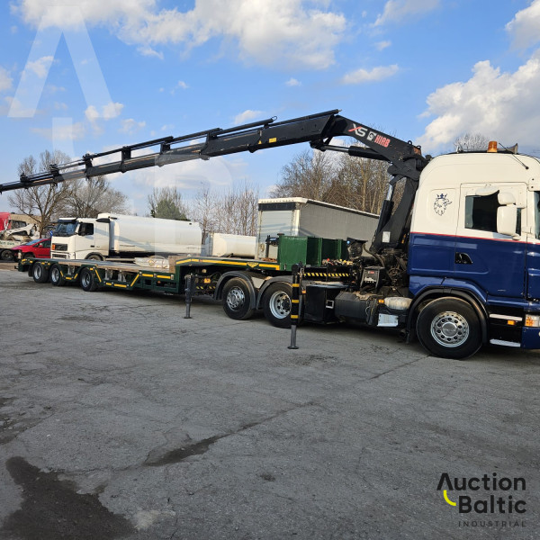 Scania R400 + Broshuis 31N5-EU+Hiab 377 E-8 Hipro