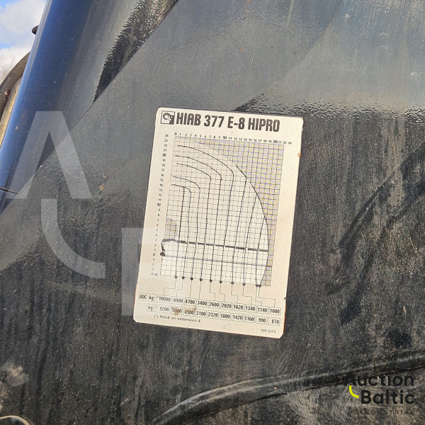 Scania R400 + Broshuis 31N5-EU+Hiab 377 E-8 Hipro