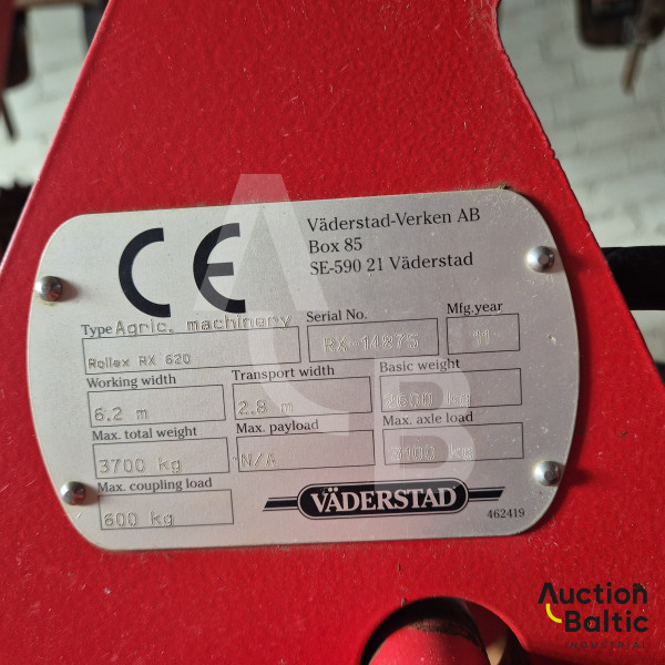 Väderstad Rollex RX 620
