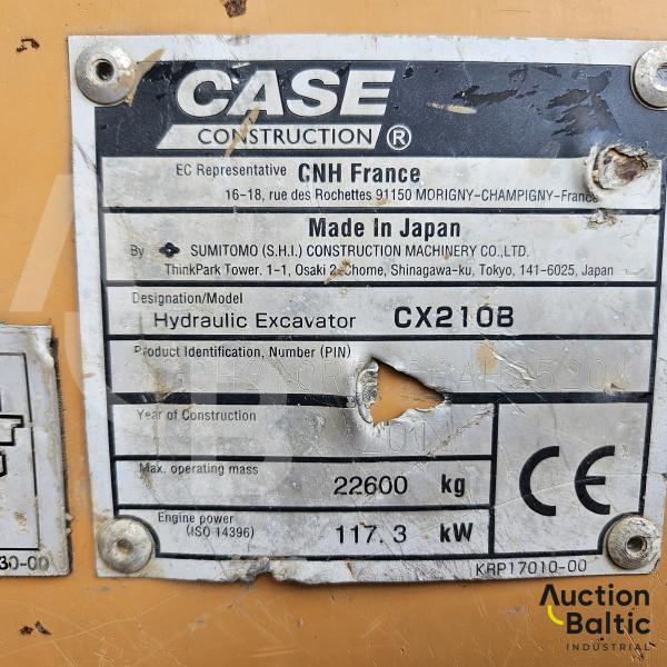 CASE CX 210 B