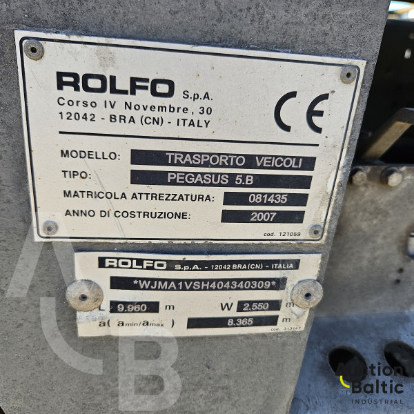 Iveco Magirus AG A190S +  ROLFO B1SAAS