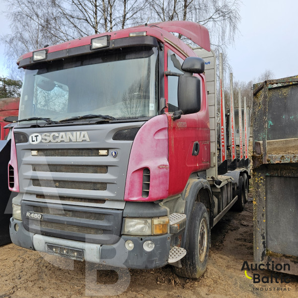 Scania R 480 +  Matec V31-66 + crane