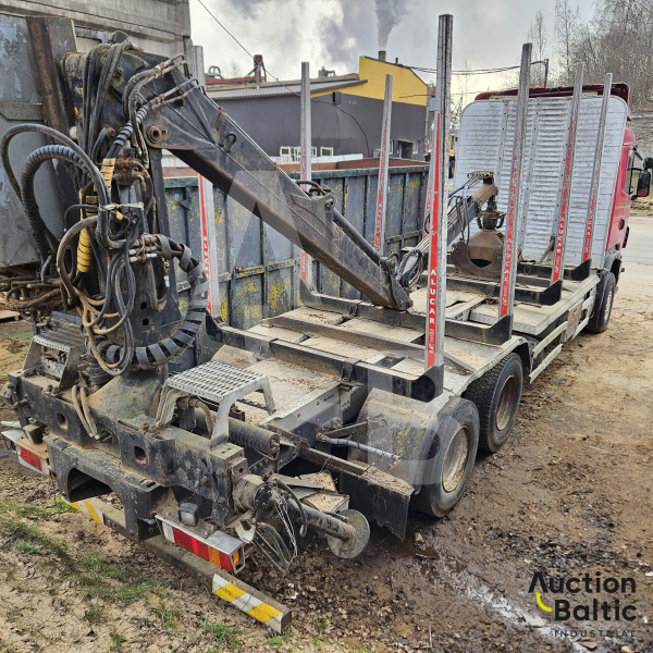 Scania R 480 +  Matec V31-66 + crane