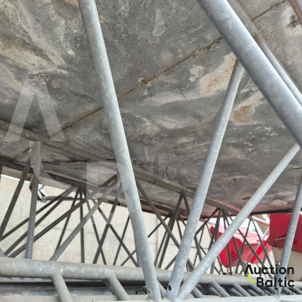 Advertising billboard structure