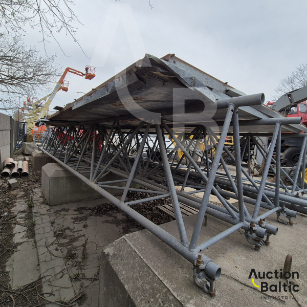 Advertising billboard structure