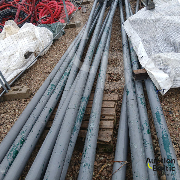 Lighting pole supports