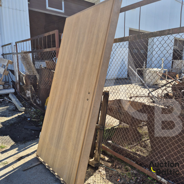 Laminated acoustic doors
