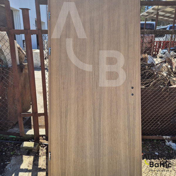 Laminated acoustic doors