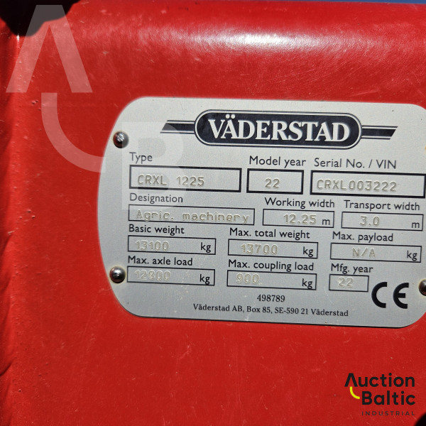 Väderstad CRXL 1225