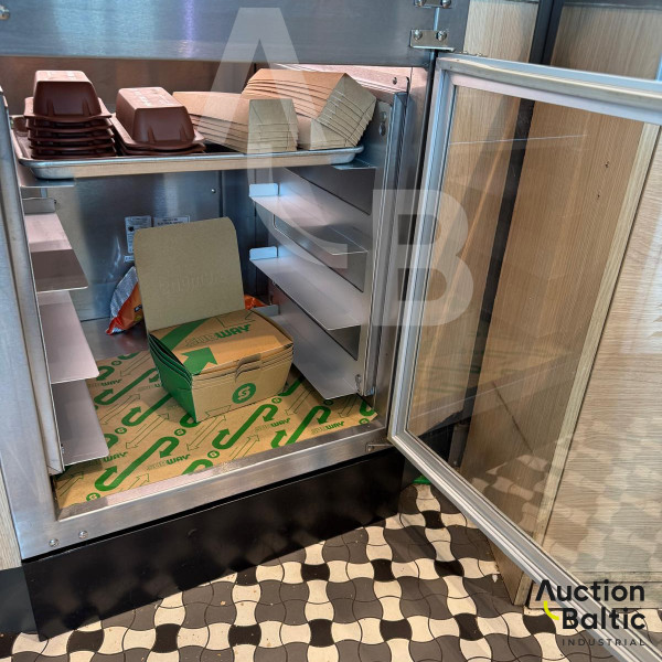 Subway 4-tier bread display cabinet 230V