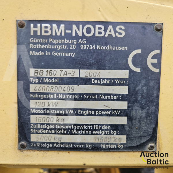 HBM BG 160 TA-3