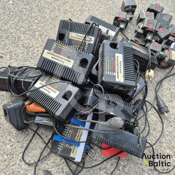 Chargers and batteries