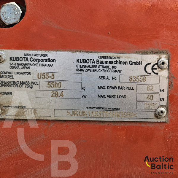 Kubota U 55-5