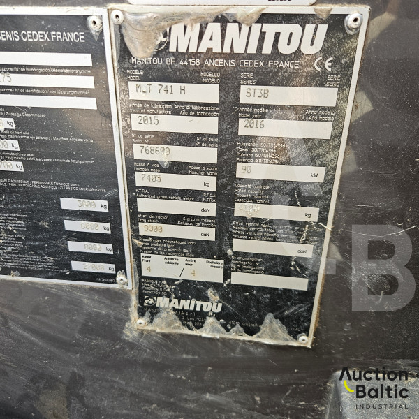 Manitou MLT 741 H