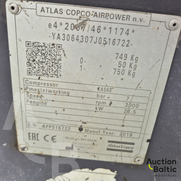 Atlas Copco XAS 68