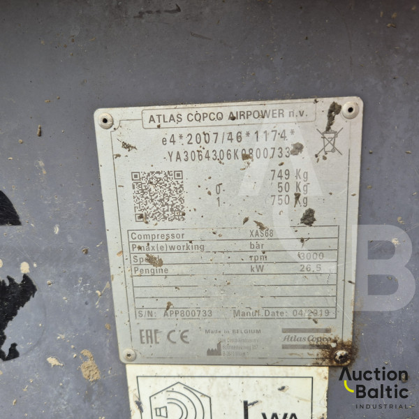 Atlas Copco XAS 68
