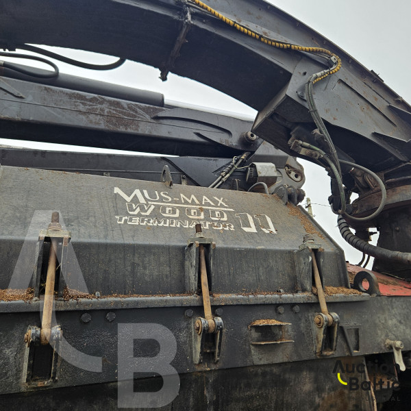 Mus-Max Wood Terminator 11+Kesla 2112 T+Volvo FH16