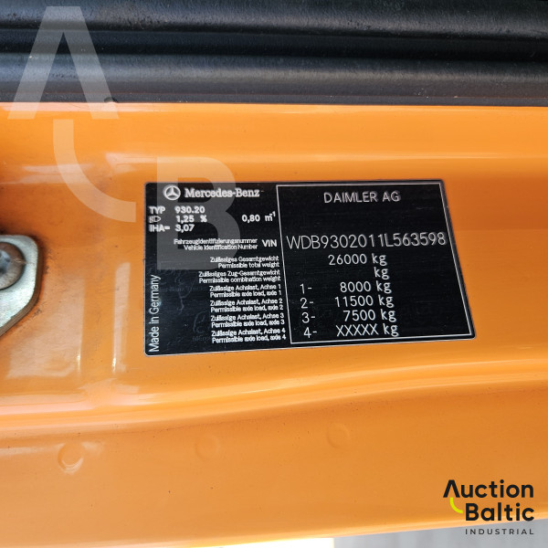 Mercedes-Benz 2536 L 6X2