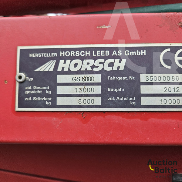 Horsch Leeb GS 6000