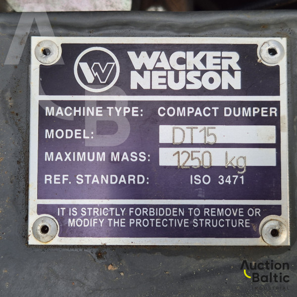 Wacker Neuson DT 15