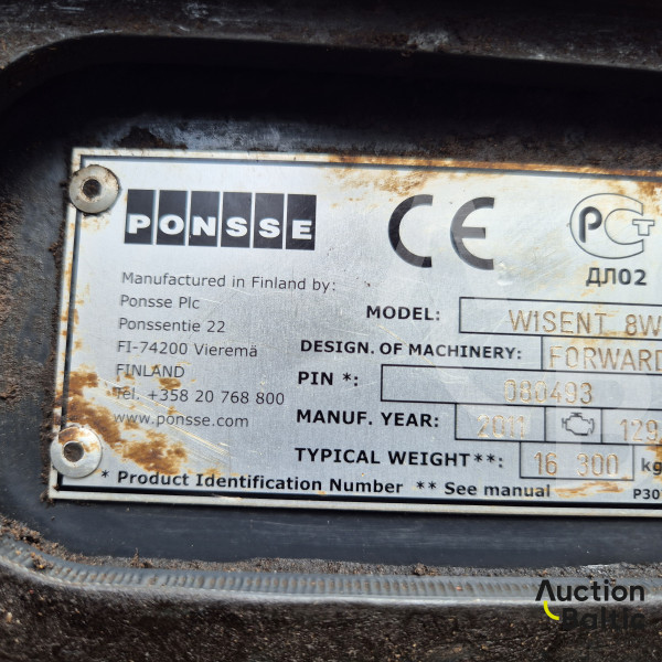 Ponsse Wisent 8W & Ponsse K70+M