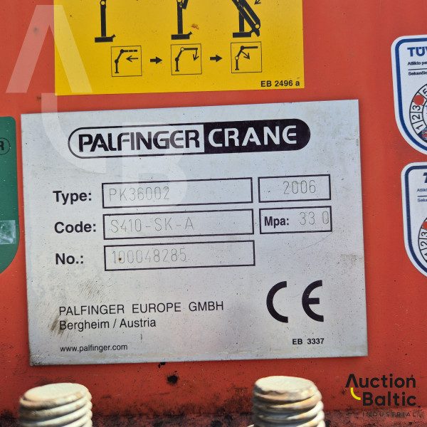 Iveco AD260T35 + Palfinger PK36002