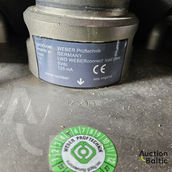 Weber LWD WEBERconnect load plate