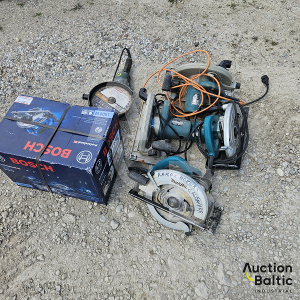 Angle grinder and circular