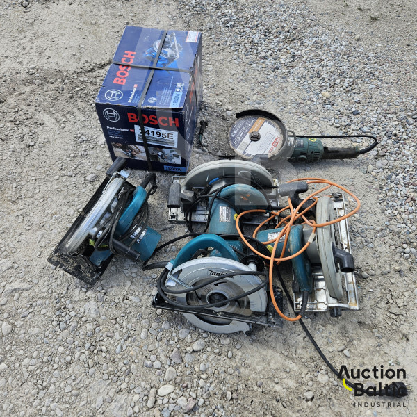 Angle grinder and circular