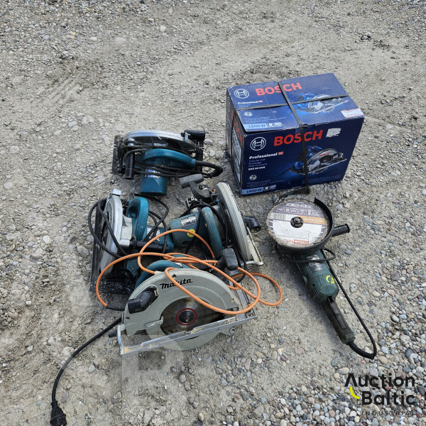 Angle grinder and circular