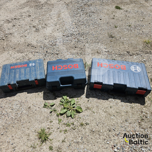 Bosch 2 pcs. perforators and planers