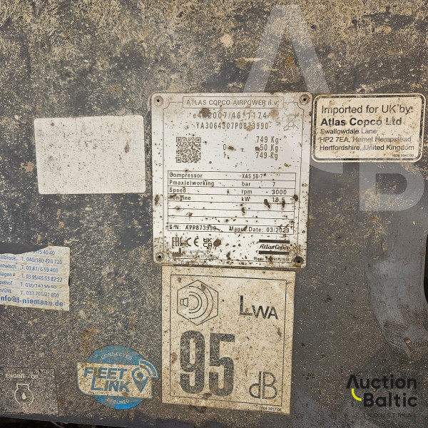 Atlas Copco	XAS 58-7