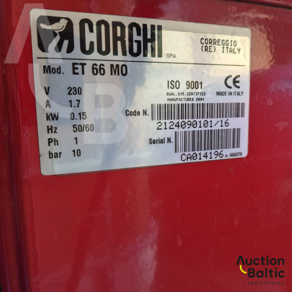 Corghi ET 66 MO & AGS 52 L