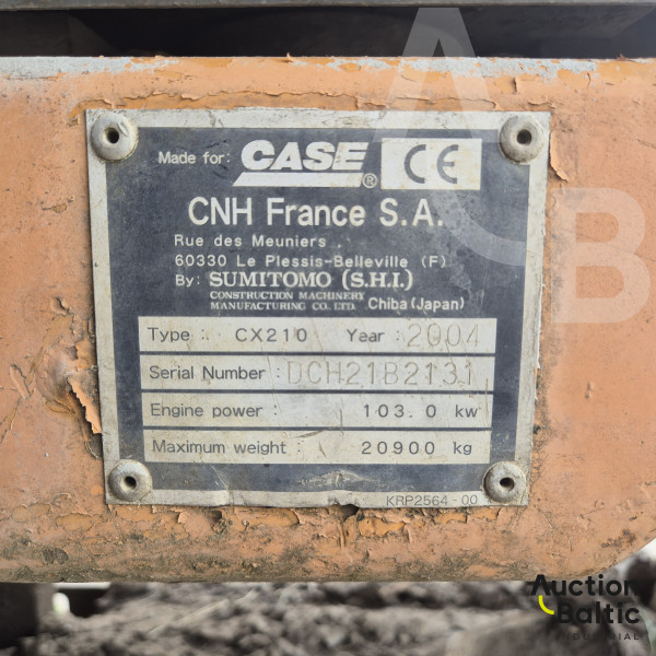 CASE CX 210
