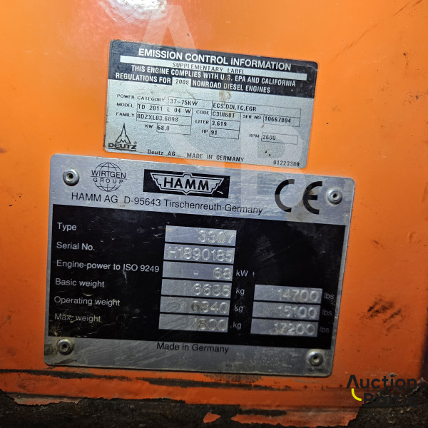 Hamm 3307 HT
