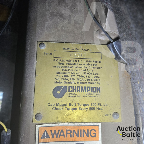 Champion 730 A