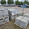 Concrete sidewalk tiles